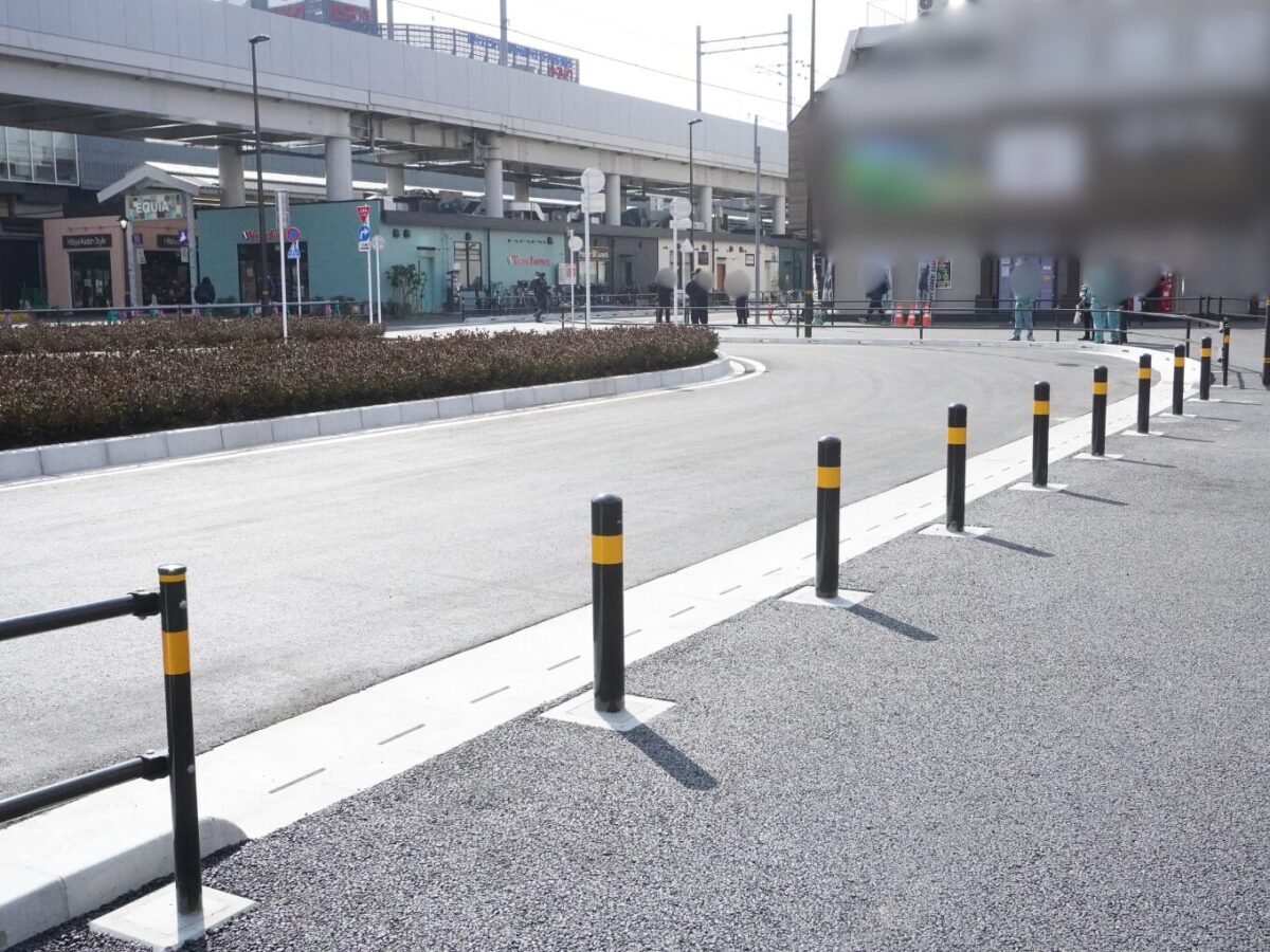 竹ノ塚駅前に新たな景色、西口のロータリーが完成！ | 竹の塚情報局たけトピ